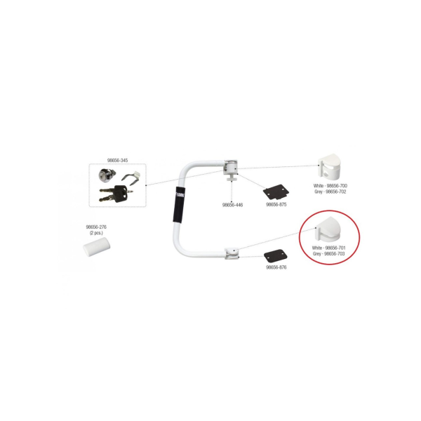 Cobertura Inf. SECURITY GRIS. REF: A9901040.