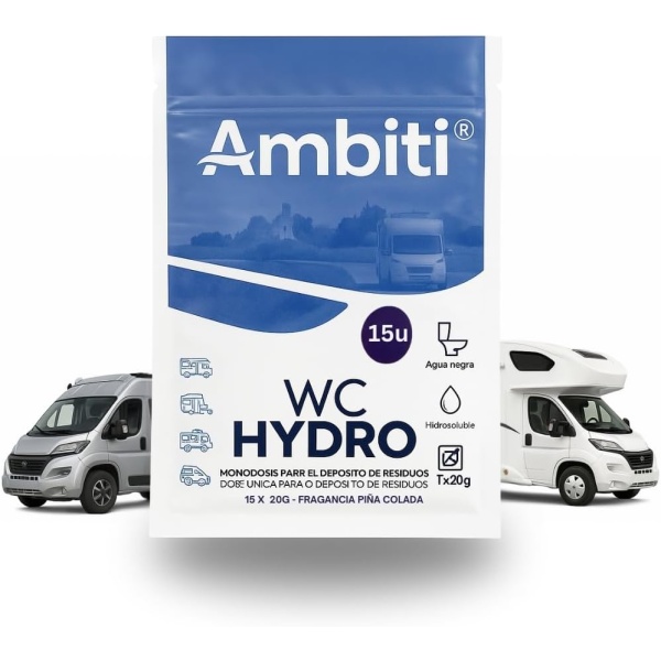 Ambiti WC Hydro (15 monodosis)