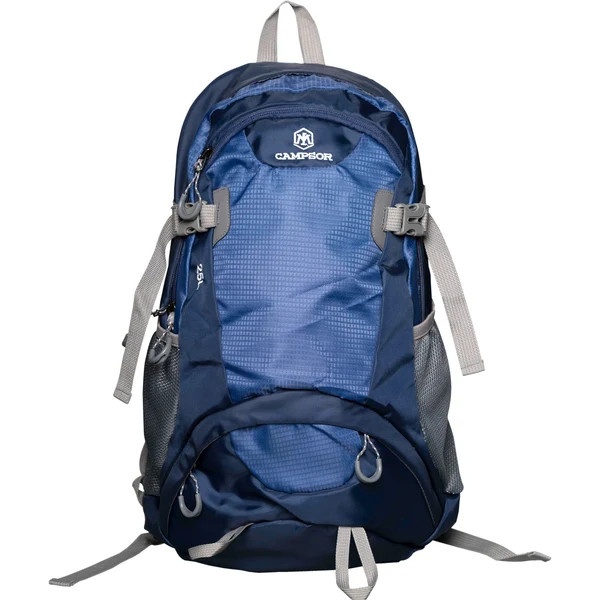 Mochila senderismo resistente 25L color azul